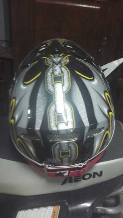 Capacete shad, casaco moto motocross
