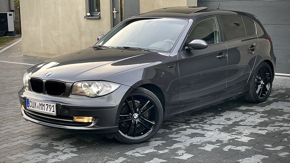 BMW SERII 1 e87 Lift 2.0 08r Alu18" NAVI Szyberdach OPŁACONY z Niemiec