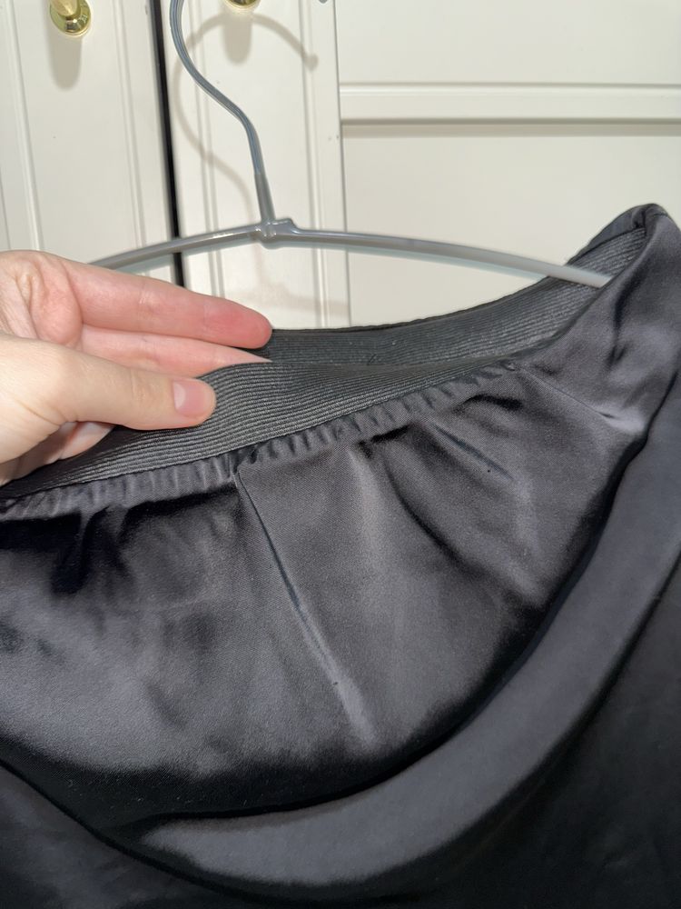 Юбка макси атлас под шелк . Как zara