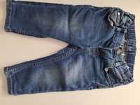 Spodnie jeansowe H&M r.74