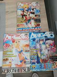 Magazyn Czasopismo Anime 3 sztuki Arigato Manga