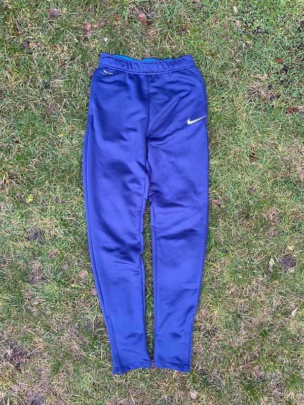 Spodnie dresowe Nike unisex r.XS granatowe y2k