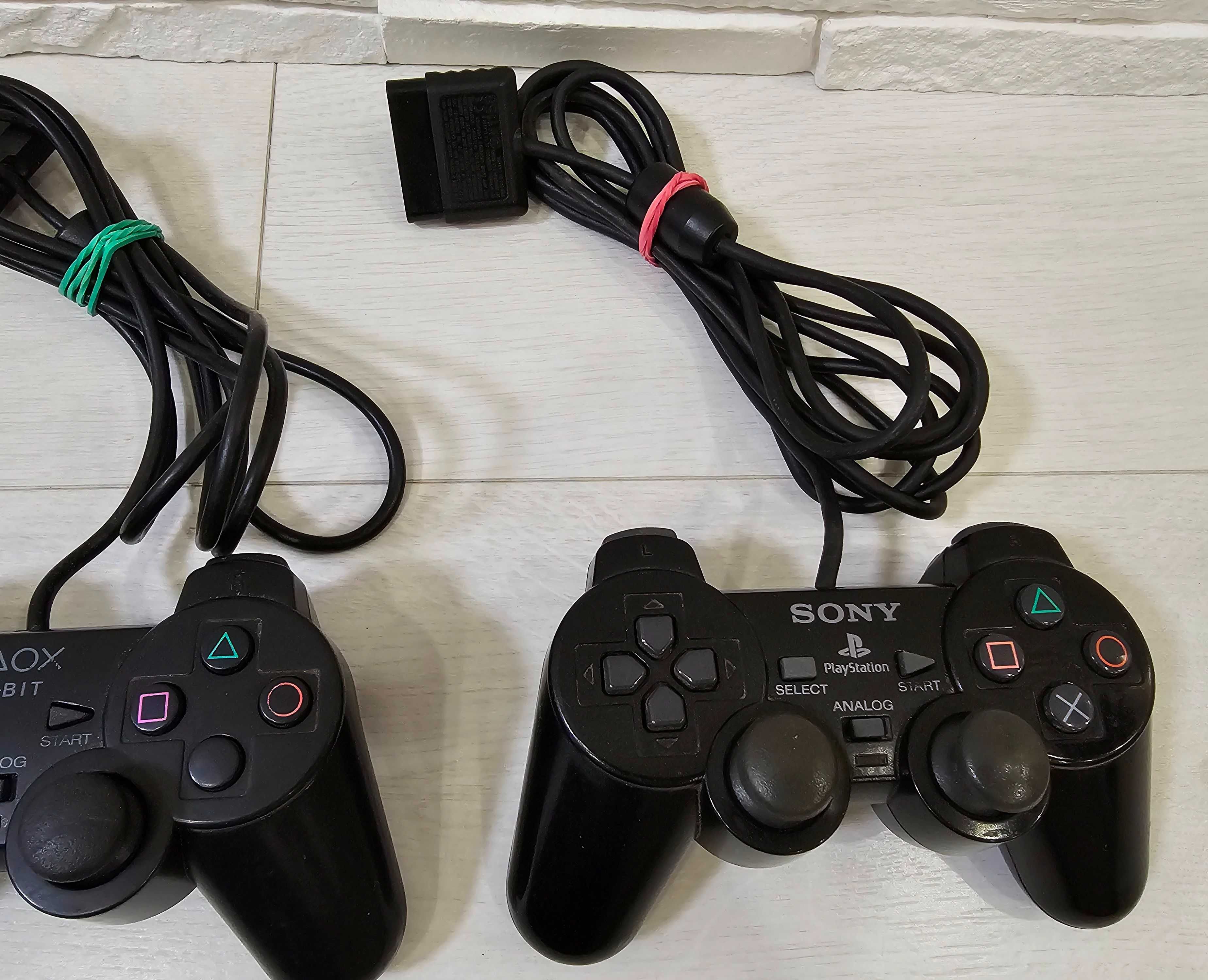 Джойстики Sony PlayStation 2 , черные,  3 шт.