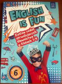 Książka do nauki angielskiego English is fun poziom klasy 1-4