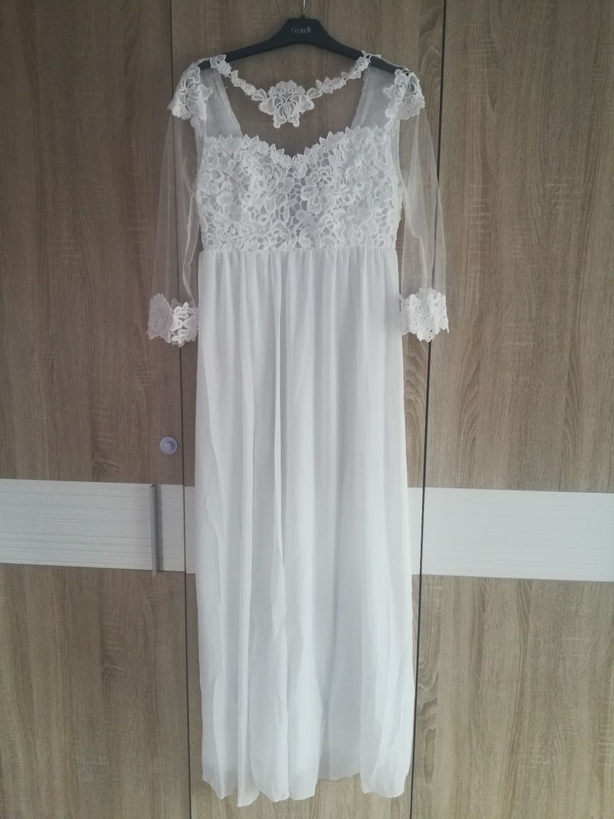 Suknia na ślub wesele, piękna nowa, rozmiary S, L, XL