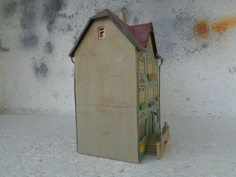 1:87 Edificio comercial Sparkasse pista comboio