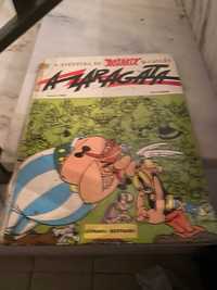 livro asterix- a zaragata