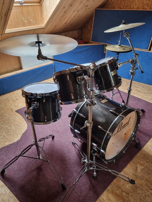 Pearl Master Custom-Japan, statywy, werbel, talerze b20  Turkish!