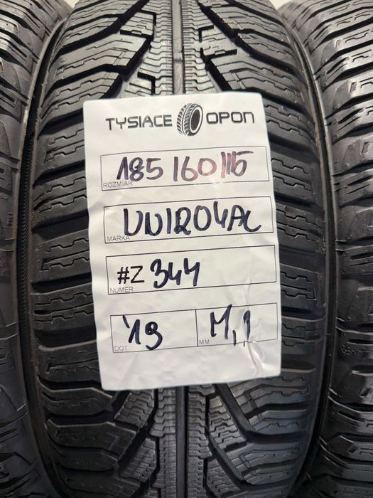 Opony Zimowe 185/60/15 Uniroyal MSPlus77 Komplet #Z347