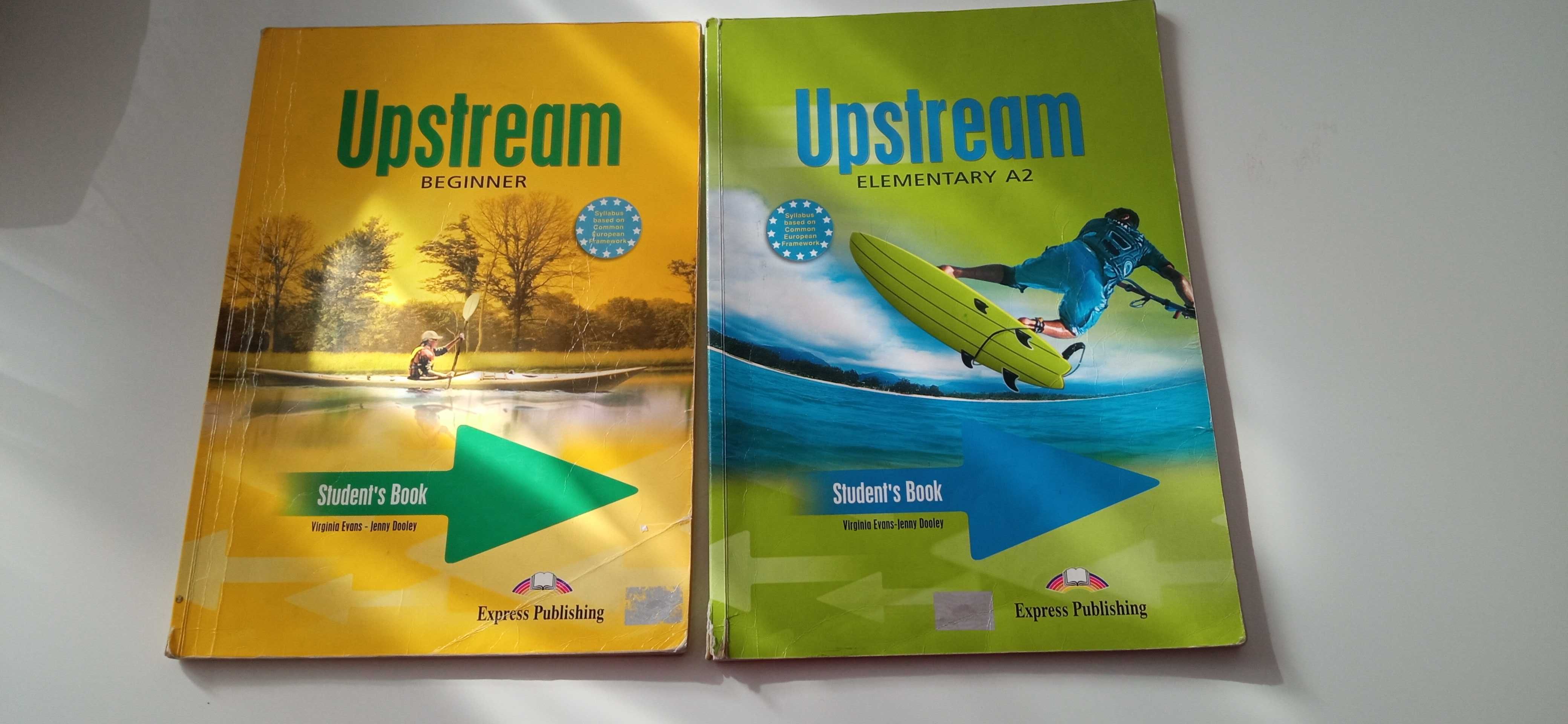 Upstream Beginner Student's book + upstream elementary angielski