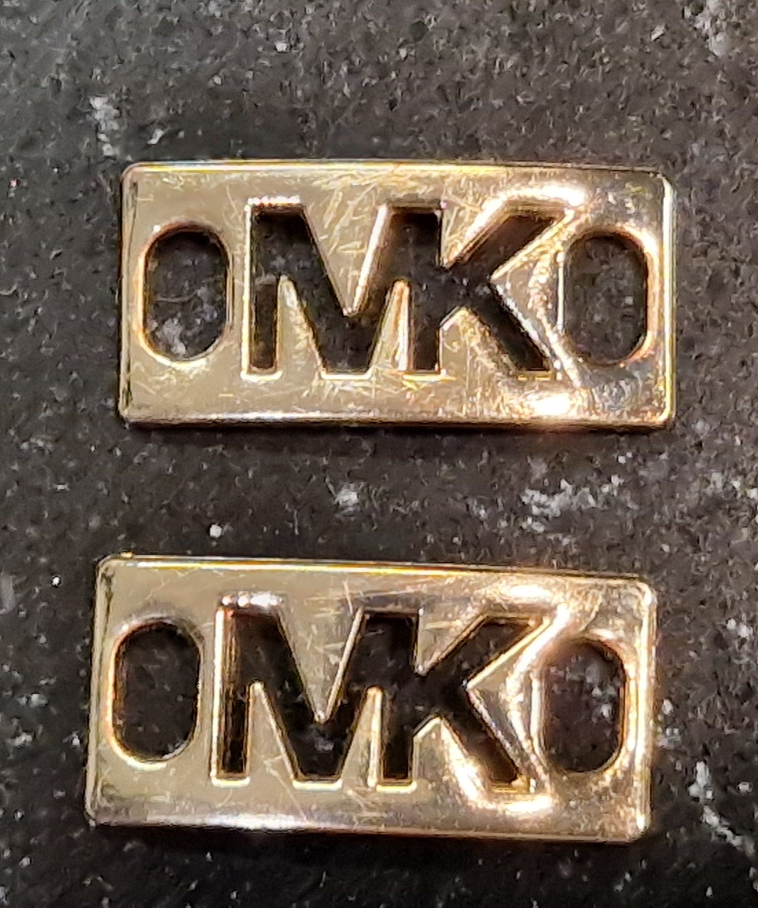 Oryginalne Michael Kors logo metalowe do sznurówek do butów