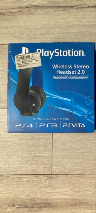 PlayStation wireless stereo ps4/ps3/ps vita наушники