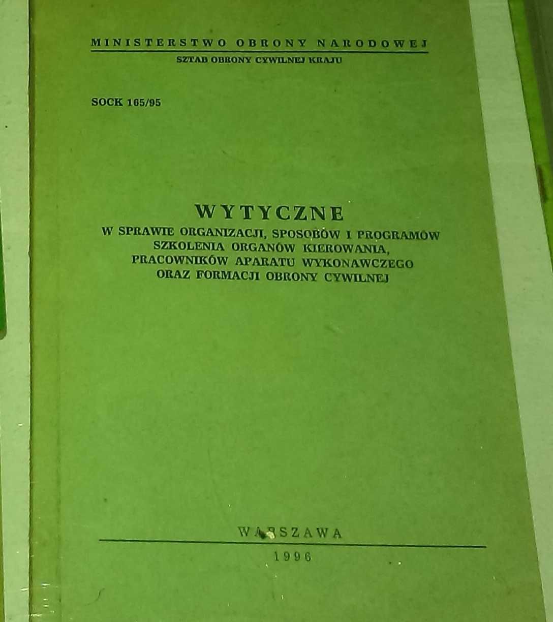 Wytyczne w sprawie organizacji sposobów i programów szkolenia organów