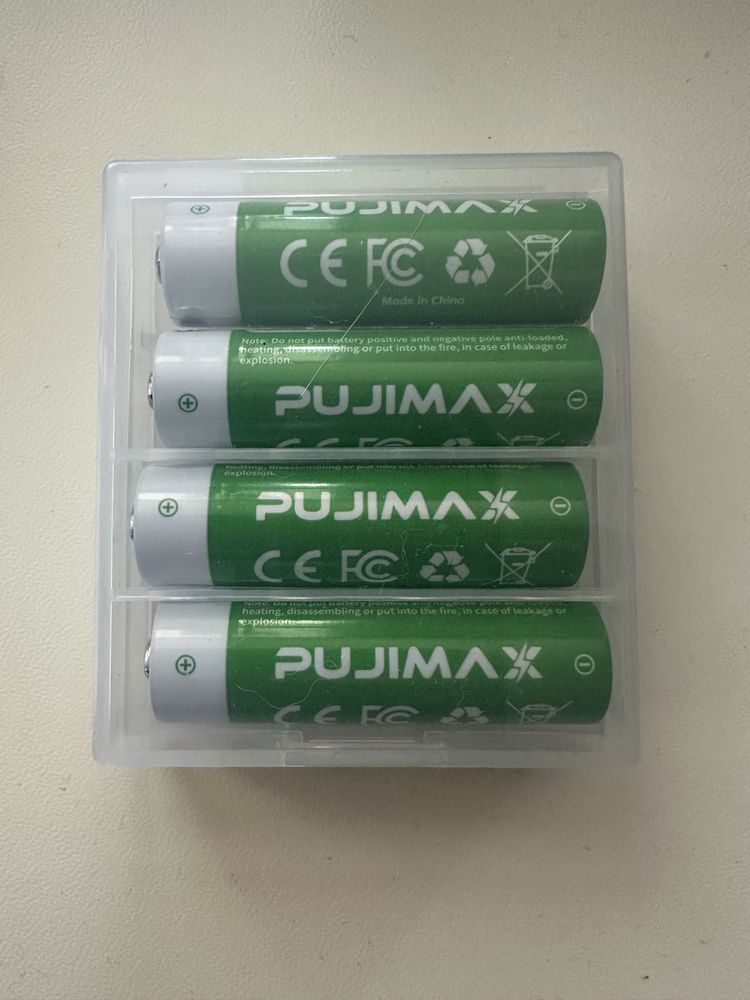 Акумулятори АА з usb Pujimax