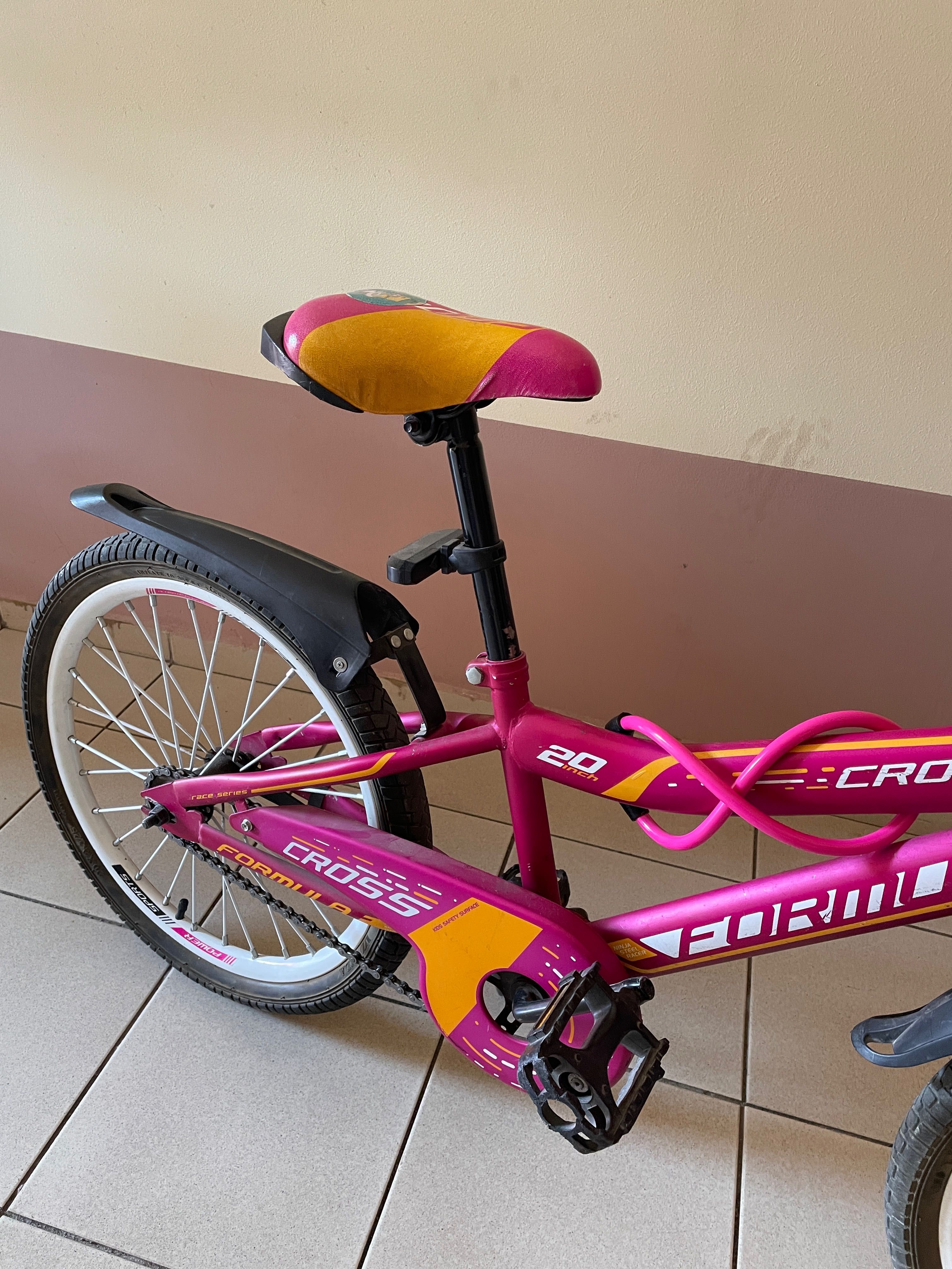 Дитячий велосипед
для дівчинки Formula Cross Speed 20