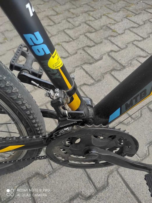 Rower Monteria  26 MTB Młodzieżowy