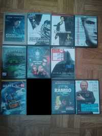 Filmy DVD 10 płyt, Rambo, Batman, Constantine, Wall E, Obcy