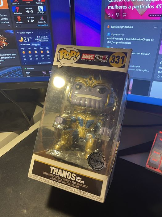 Funko Pop Thanos com Trono 331