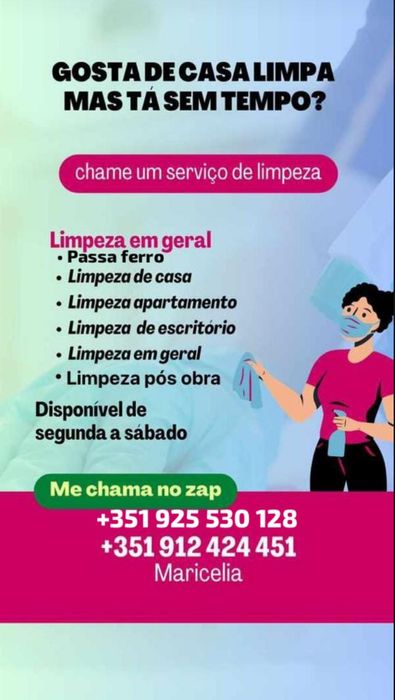 Limpeza doméstica