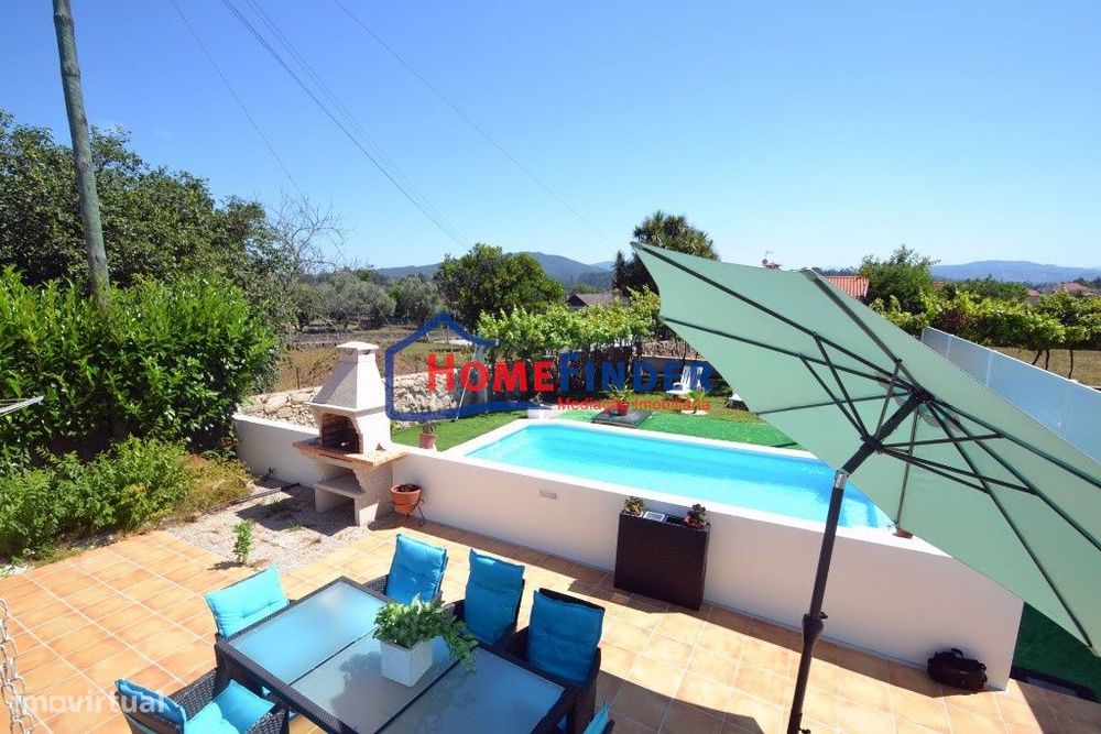 Moradia V3+1 para ESTADIAS DE MÉDIA DURAÇÃO em Ponte de Lima!