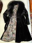 Futro naturalne, Katerina Glover, Limited Collection, czarne, rozm. 40