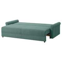 Ikea DÅNHULT
Rozkładana sofa 3-osobowa, Kelinge szaroturkusowy