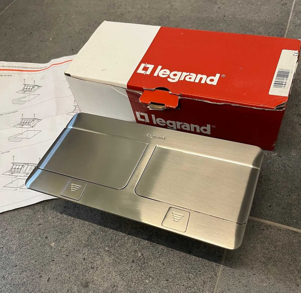 Legrand Pop-Up Minipuszka 6M 2X3M 054022 Stal Nierdzewna