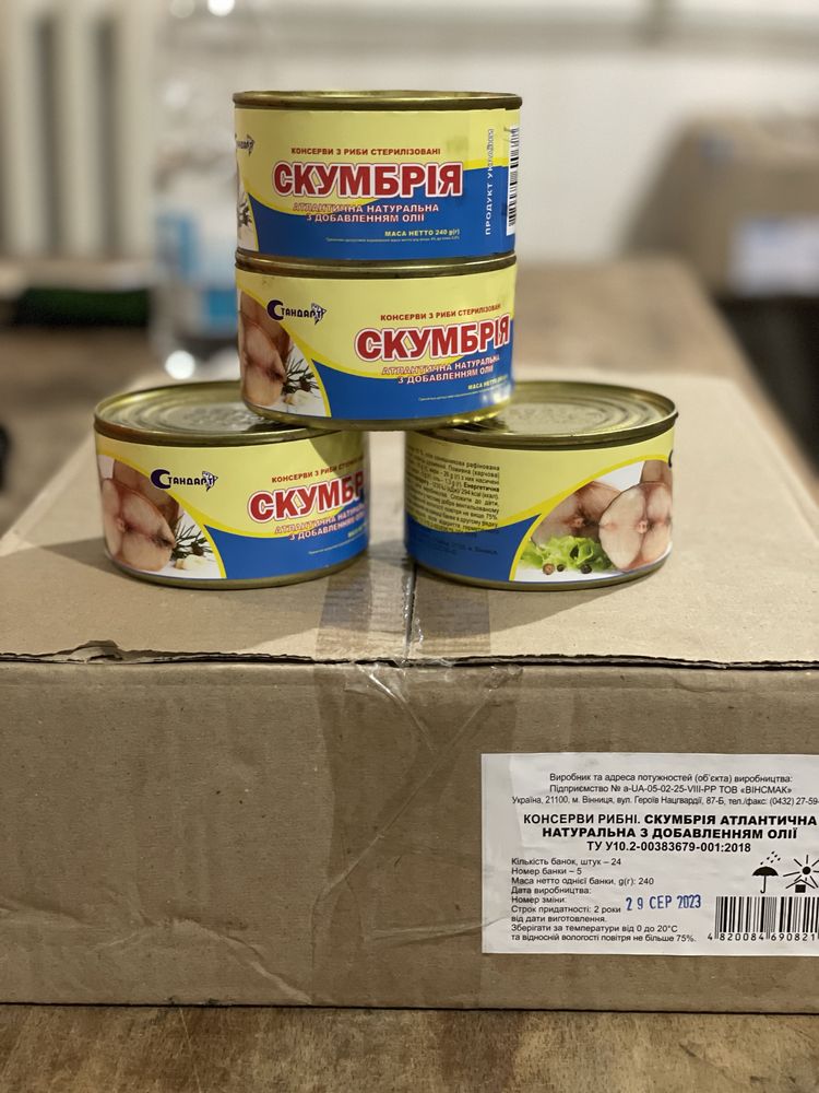 Скумбрія Атлантична