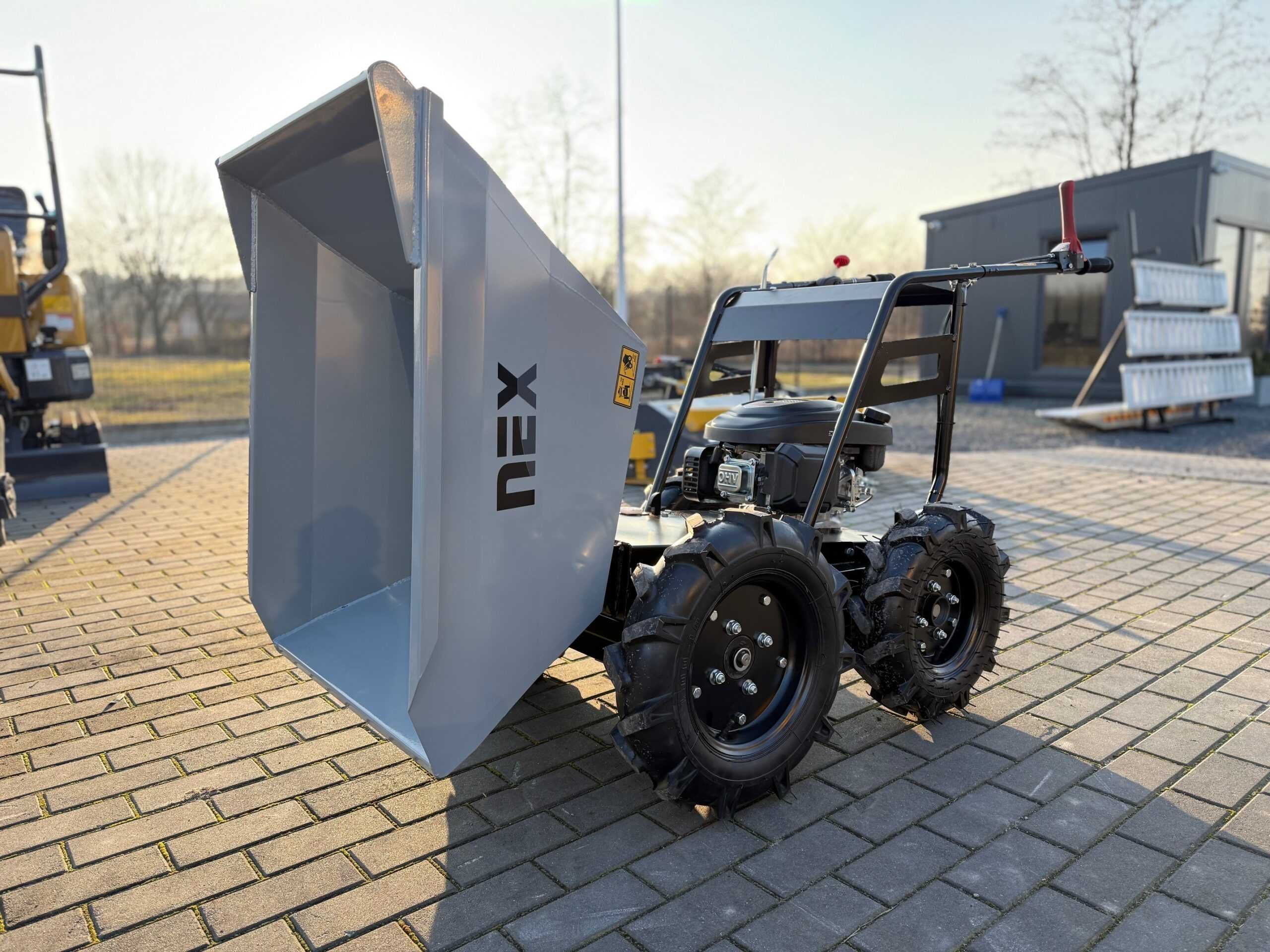 Taczka 300kg 400kg wozidło spalinowe 4x4 Loncin 4,5km budowlane ogród
