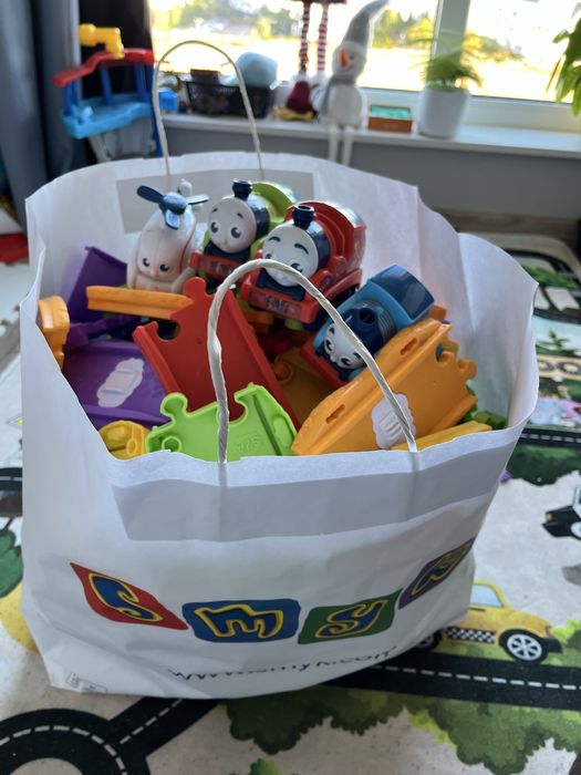 Duży zestaw tory tomek i przyjaciele thomas friends fisher price