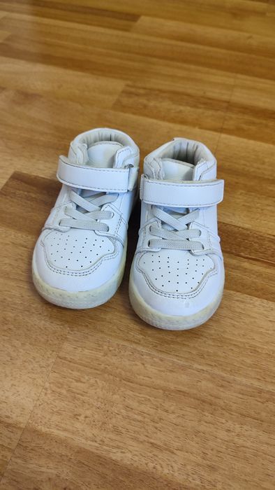 Кросівки хайтопи унісекс білі Apawwa