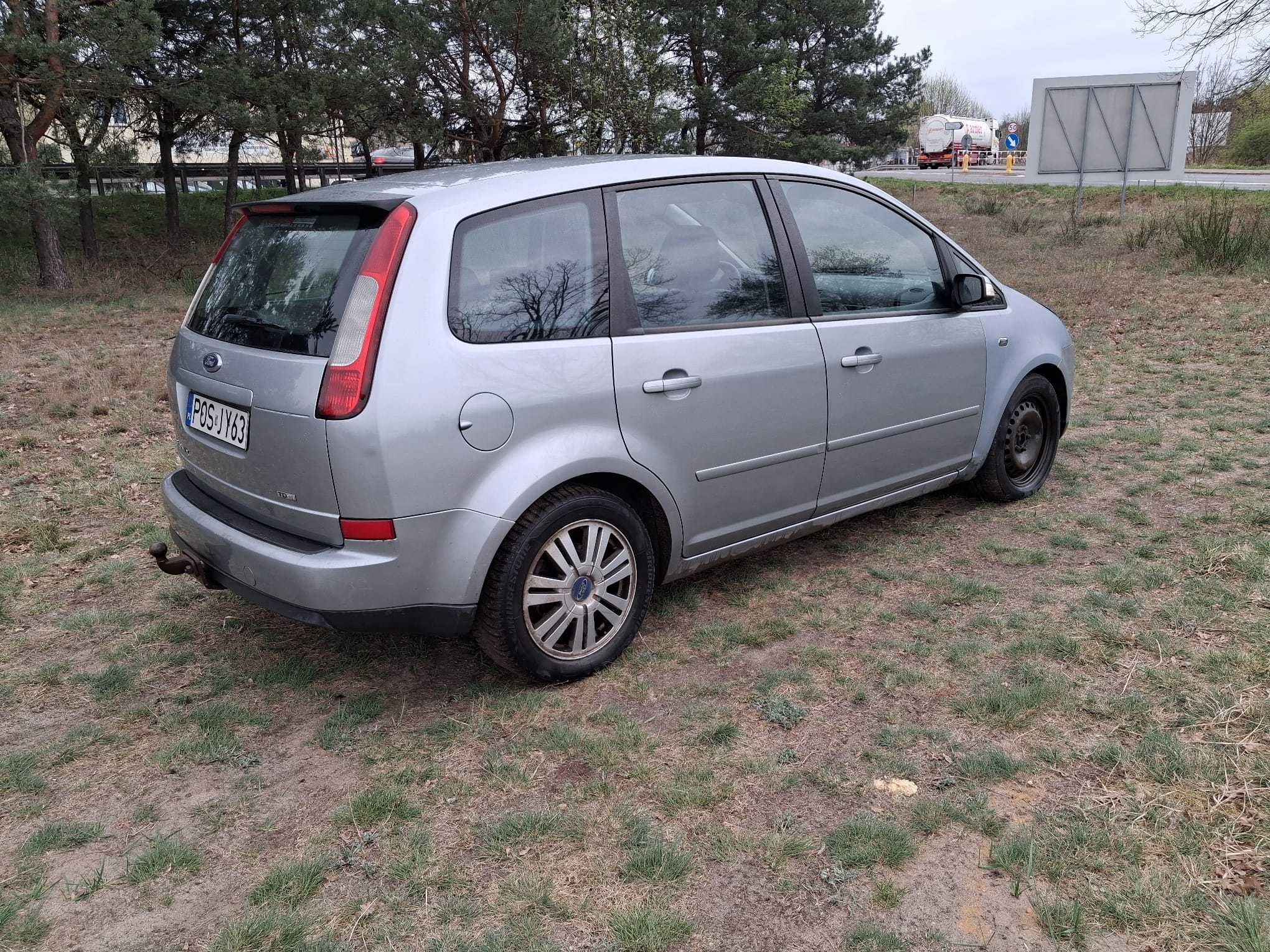 Ford Focus Cmax C-max diesel, zarejestrowy, oplty, hak , transport