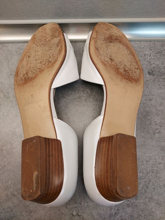 Peter Kaiser czółenka bez palców roz.39 baleriny, skóra