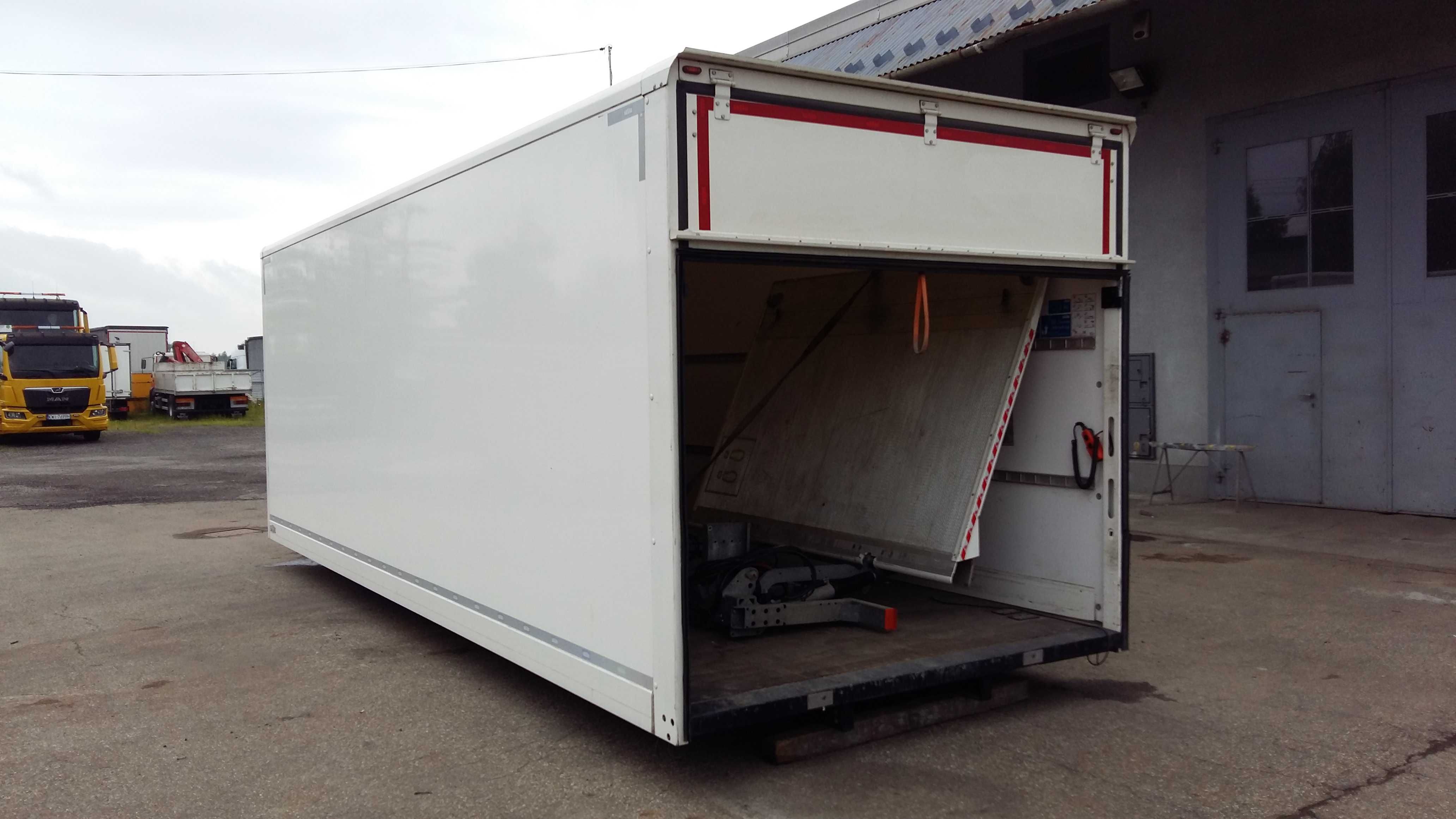 Plandeka Kontener 7.1x2.48x 2.38 Winda DHOLLANDIA 1500kg 2019 rok