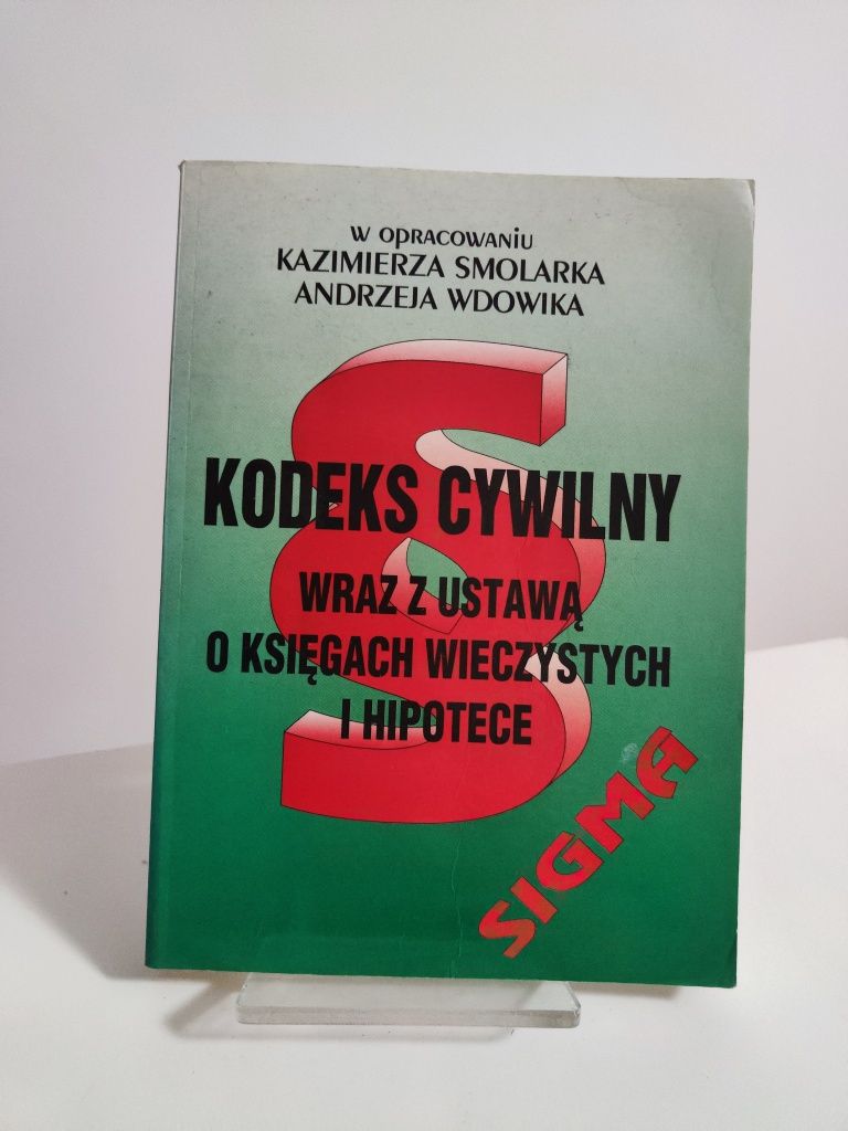 Kodeks cywilny wraz z ustawą o księgach wieczystych i hipotece