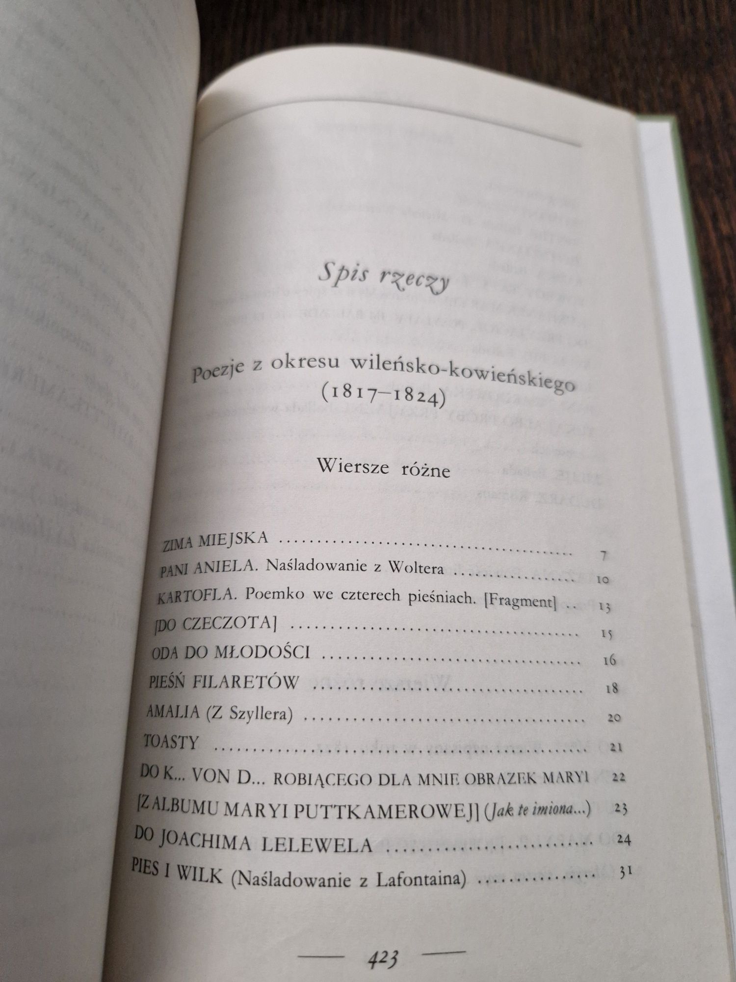 Książka Adam Mickiewicz Wiersze i powieści poetyckie