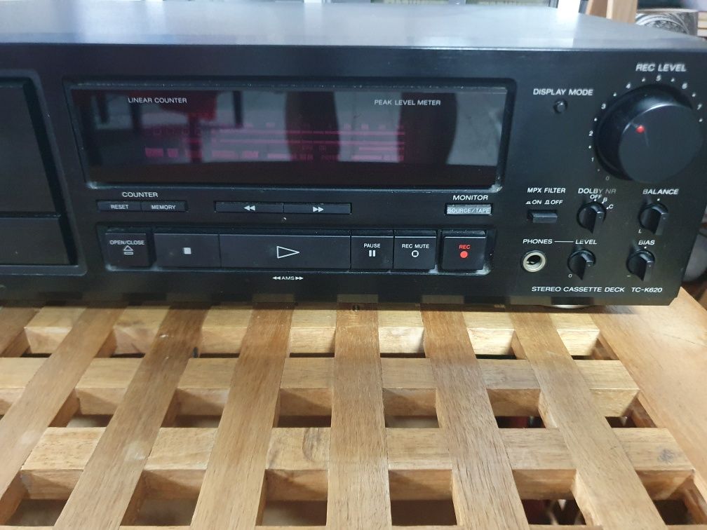 SONY TC K 620 Tape de Cassetes 3 Cabeças