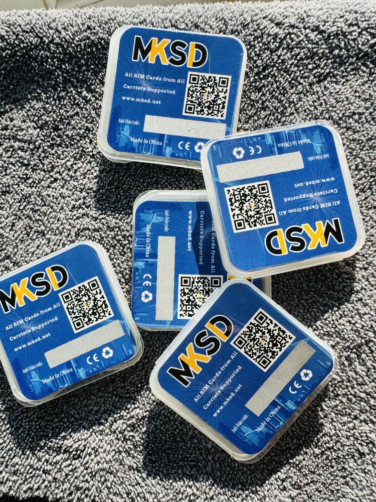 Чип R-sim MKSD Ultra v5.5 для iPhone eSIM Метод Qpe для Разблокировки