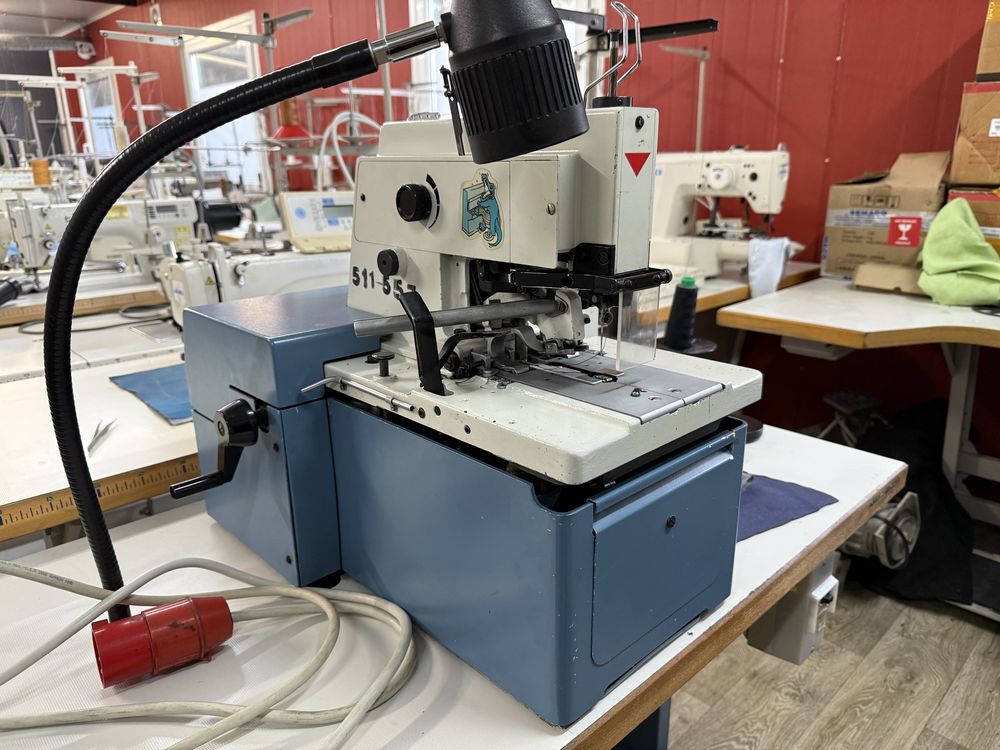 Dziurkarka odzieżowa AMF Reece S-100 (DURKOPP JUKI MEB) 380V Brutto