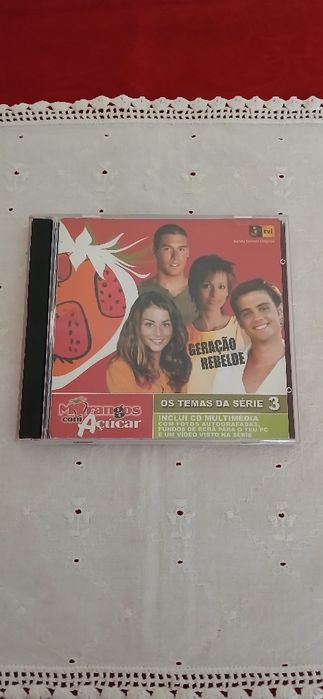 2 Cds Geração Rebelde-Morangos com Açúcar