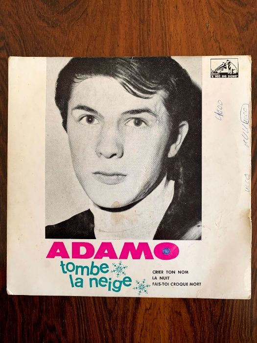 Adamo – Tombe La Neige Vinil