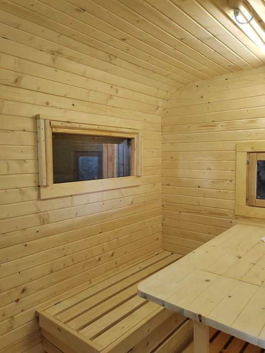 Sauna 2x4 m Ogrodowa Beczka – Fińska Ruska Bania z Piecem - Producent