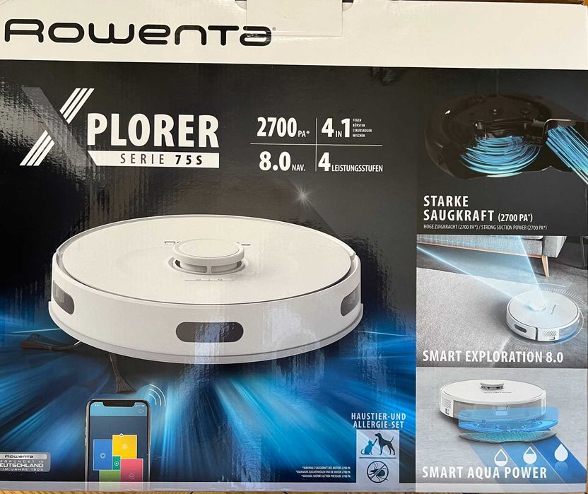 Робот-пилосос Rowenta X-PLORER Serie 75 S RR8577WH