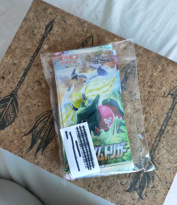 Pokemon tcg, 10 boosters Paradigm Trigger 22(versão japonesa)