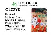 Pellet OLCZYK 6mm - Tartak Olczyk ENPlus A1 PL004 DINplus Gogolin