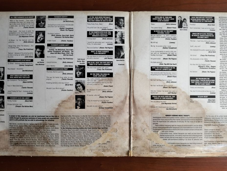 Disco de vinil LP x2 The Last Temptation of Elvis