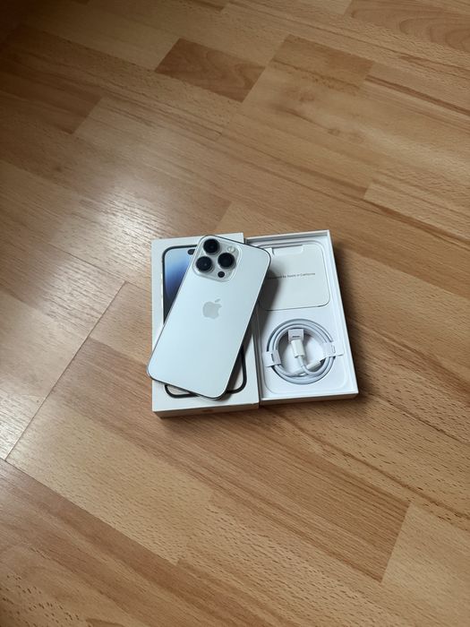 iPhone 14 Pro 128 GB Silver / Полный Комплект
