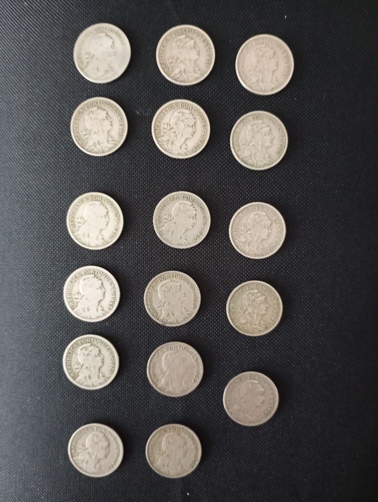 Moedas de 50 centavos