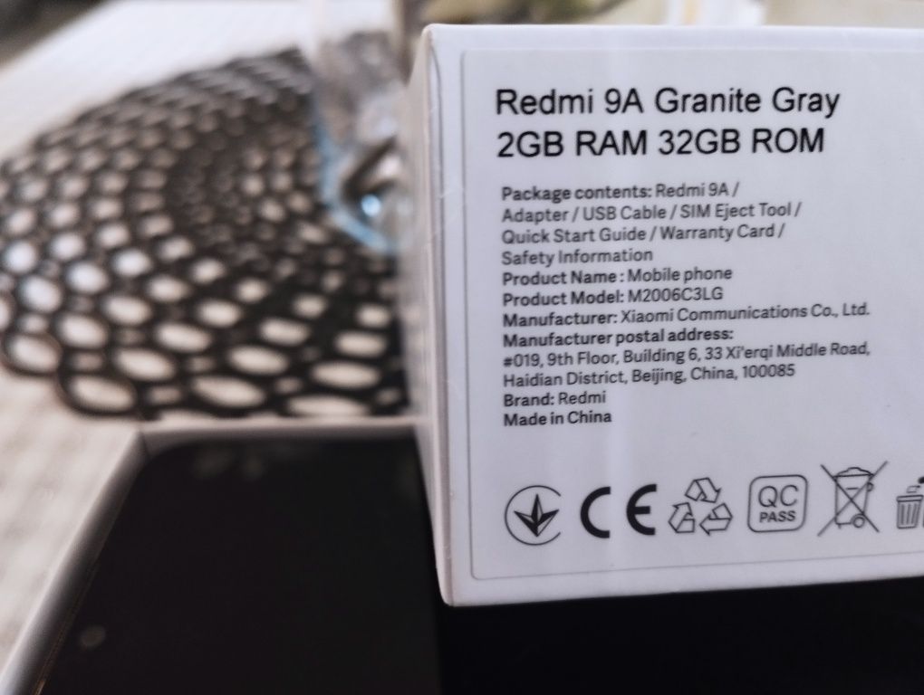 Nowy rozpakowany Redmi 9A