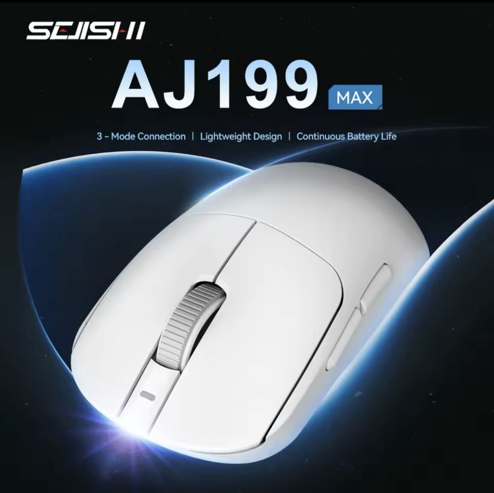 Игровая мышь | мышь sejishi aj199max | paw 3396 | 1k hz